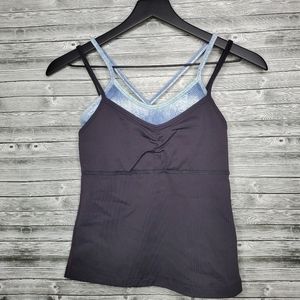 Body Language Sportswear Layered Look Tank Size XSmall NWT